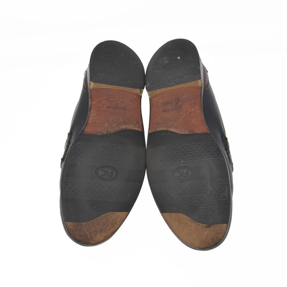 *J&M Sz 11D Black Leather Slip On Tassel Loafer main image 6